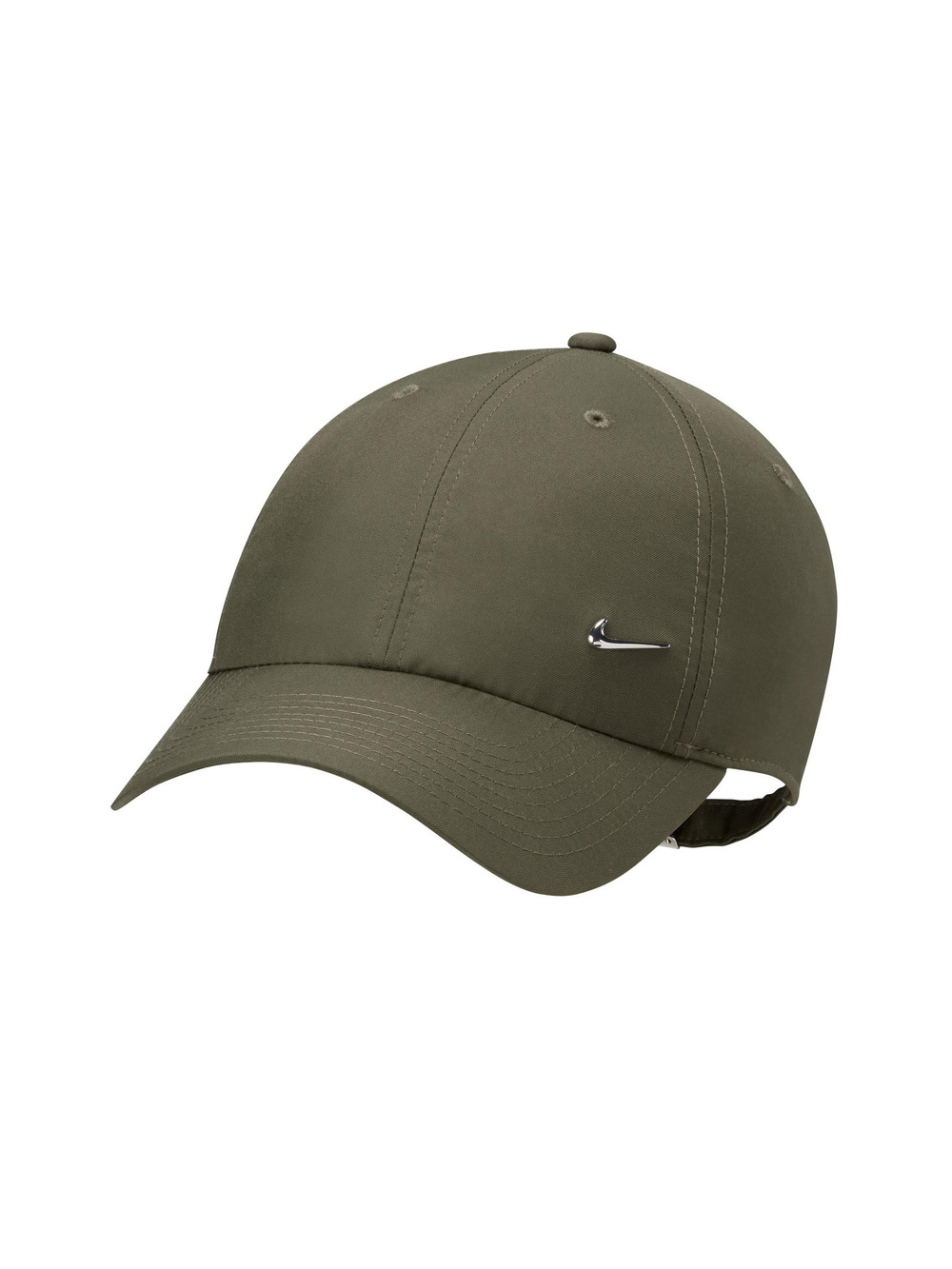 Unisex Adult Dri-FIT Club | Medium Olive, Metallic Silver | Size L-XL
